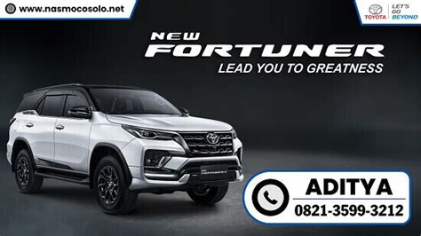 New Fortuner Solo Info Promo Harga Kredit Mobil Toyota