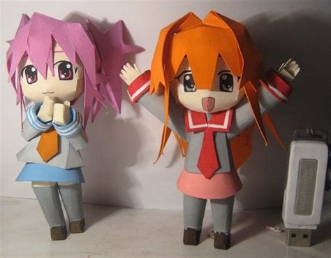 Аниме-фигурки из бумаги - My Anime Shelf
