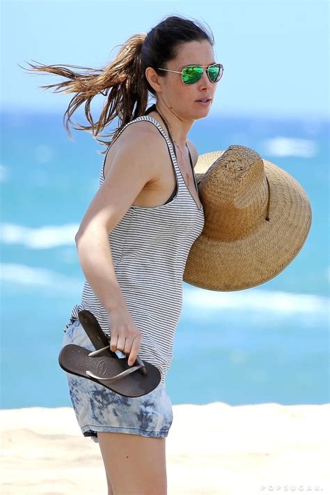 Jessica Biel Wearing A Bikini In Hawaii 2014 Pictures POPSUGAR Celebrity Photo 6