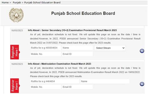 Pseb 12th Result 2023 Out Check Punjab Board Class 12th