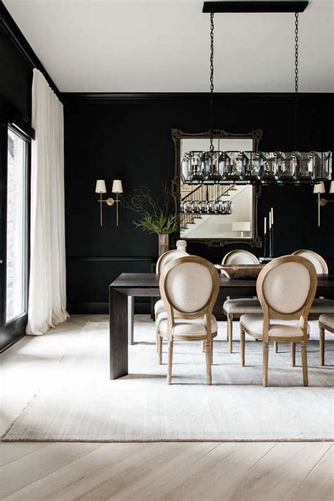 20 Chic Dark And Moody Dining Room Decor Ideas Lady Decluttered