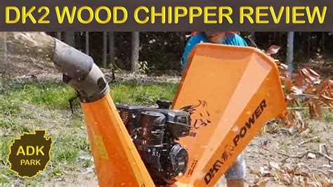 Dk2 14hp Chipper Shredder Review Opc506 6 Inch Youtube