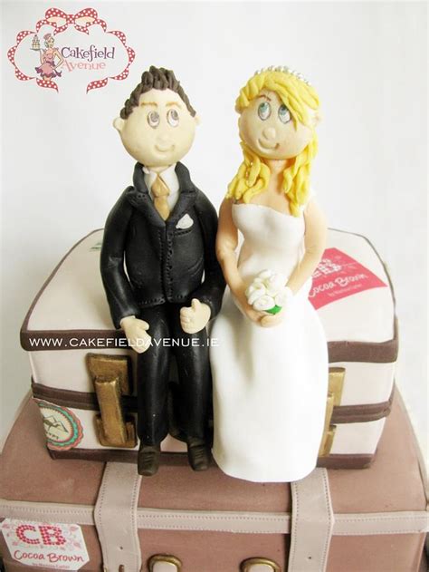 Suitcases Wedding Cake Cake By Agatha Rogowska Cakesdecor