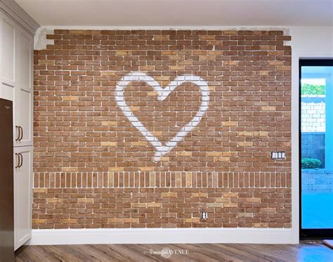 Brick Veneer Wall Tutorial - Remington Avenue