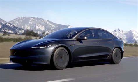 Tesla Model 3 Highland Edition Available In The UAE Israel