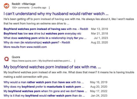 Watching Porn Instead Of Having Sex With Your Partner