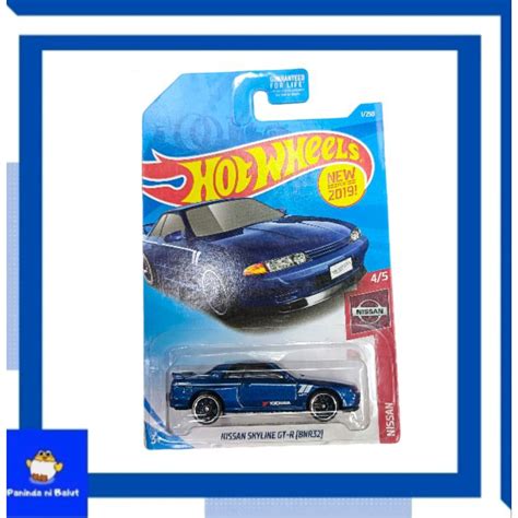 Nissan Skyline Gt R Bnr Hot Wheels Matel Nissan Shopee Philippines