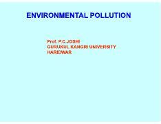 5. Environmental Pollution I- Air Pollution By Prof. P.C. Joshi.pdf ...