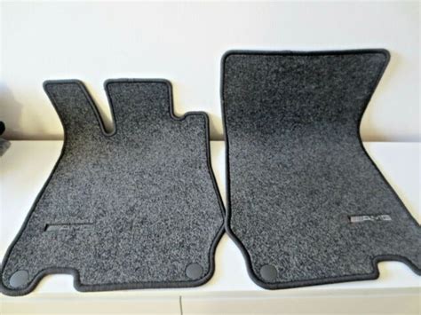 Amg Mercedes Benz Genuine Carpeted Floor Mats R230 Sl55 Sl63 Sl65 Sl550