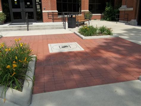 Engraved Brick Pavers