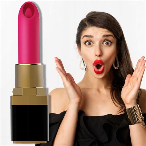Mini STYMULATOR ŁECHTACZKI MASTURBATOR damski SEX SZMINKA LIPSTICK