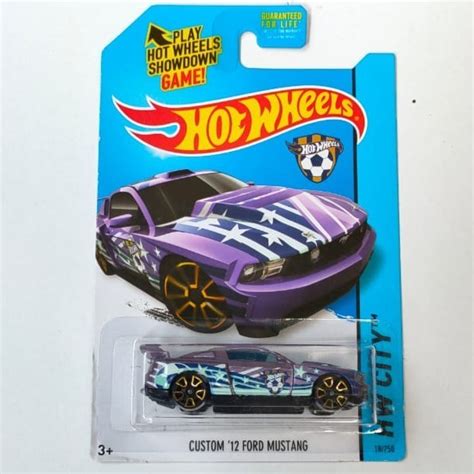 Jual Fts Hw Hot Wheels Custom Ford Mustang Ungu Shopee Indonesia