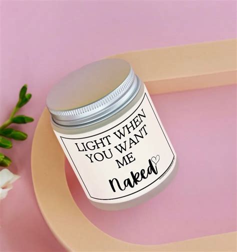 Light When You Want Me Naked Gift For Boyfriend Relationship Gift Gift For Him Gift From