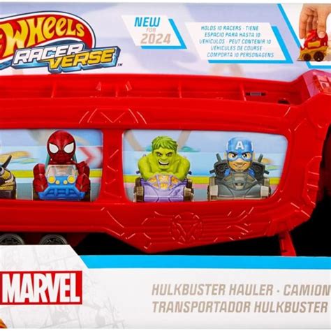 Hot Wheels Racerverse Marvel Hulkbuster Hauler Treasures Toys Of Wetherby