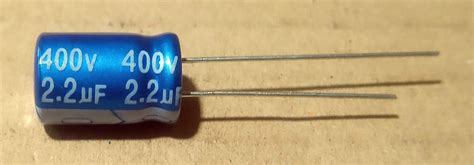 2,2uF, 400V, elektrolit kondenzátor - Árwill Elektronic
