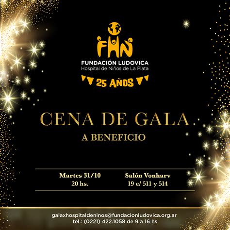 Una cena de gala cerrará los festejos por los 25 años – Fundación