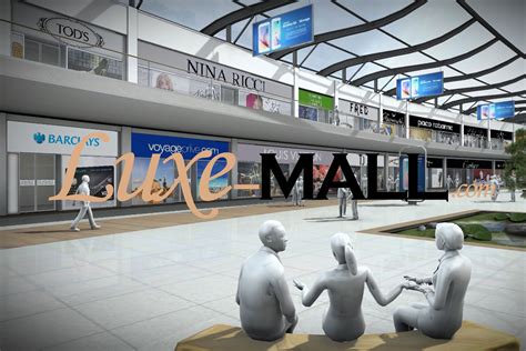 Luxe Mall, Centre commercial paris, Centre commercial 3d, le 1er centre ...