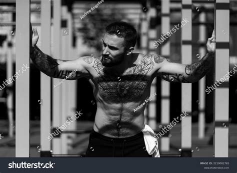 Muscular Bodybuilder Handsome Man Naked Torso Stock Photo Shutterstock