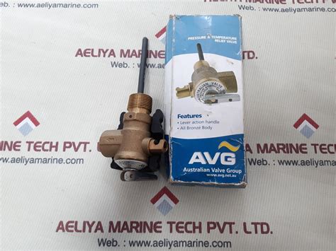 AVG PTR20 PRESSURE TEMPERATURE RELIEF VALVE 700 KPA Aeliya Marine