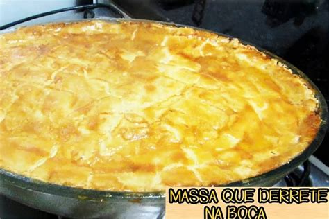 Empad O Cremoso Massa Que Derrete Na Boca E Recheio De Frango