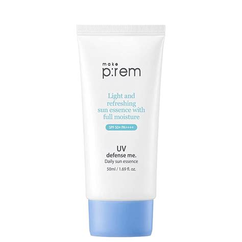 Легка сонцезахисна есенція Make P:rem UV Defense Me. Daily Sun Essence ...