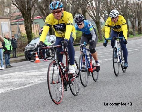 Cyclisme Les Seniors Du V Lo Club Du Velay En Haut De Laffiche La