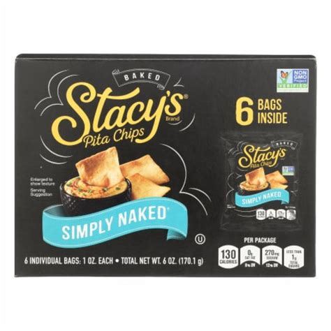 Stacey S Pita Chips Simply Naked Oz Case Of Case Of OZ Each Frys Food Stores