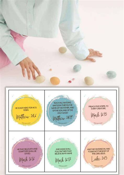 Free Easter Scripture Bible Printable Cards For Kids - Home Faith Family