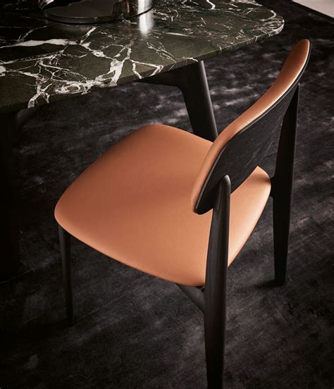 Curve Elm Chair With Integrated Cushion By Poliform Design Emmanuel