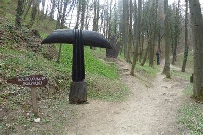 Sculpture Park at Krapina Neanderthal Museum - Krapina, Croatia ...