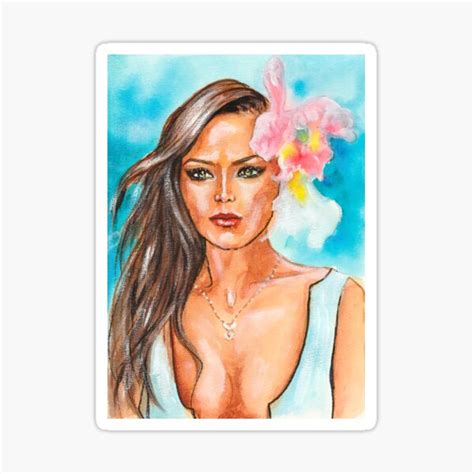 Ornella Muti Sticker For Sale By Svetlana Pelin Redbubble