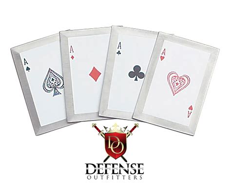 Bladesusa Throwing Cards Aces Set Of 4 Stainless Steel Throwing Cards