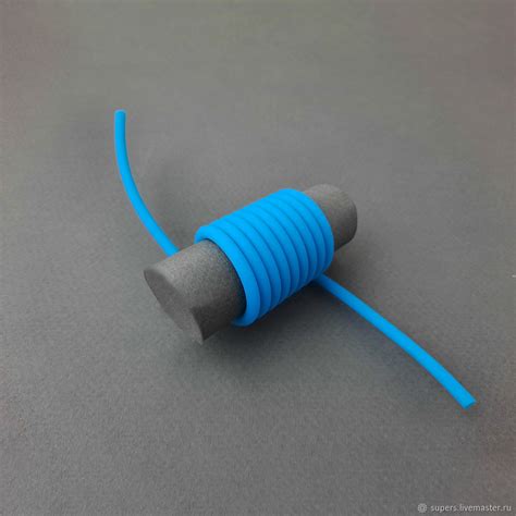 Шнур каучуковый 4 мм, полый. Матовый, 15 цветов купить в интернет ...