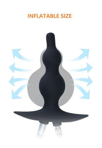 Inflatable Butt Anal Plug For Enema Douche In Sex Toys Sex Play Anus Vagina EBay