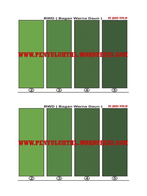 Bagan Warna Daun Pdf