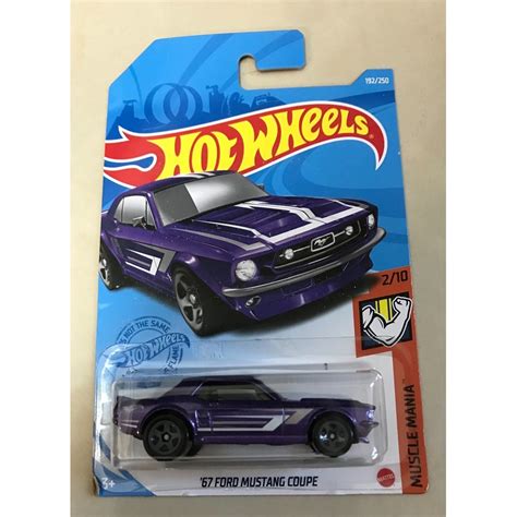 Hot Wheels Ford Mustang Coupe Cfj Kke