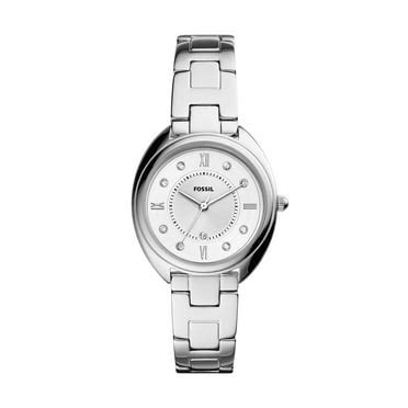Fossil Men's Everett Three-Hand Date, Stainless Steel Watch, FS5822 ...