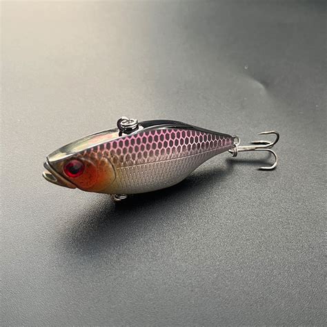 Tn60 Vibration Freshwater Fishing Lure 65mm 12g Sinking Vib For Big