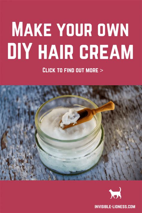 Homemade Hair Cream How To The Easy Way Homemade Hair Products Hair