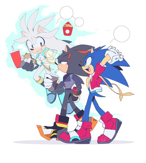 16751 Safe Artistanhvo3511 Shadow The Hedgehog Silver The
