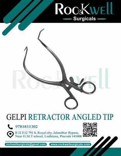 Rockwell Gelpi Retractor, For Hospital, Length: Standard at Rs 1/piece ...