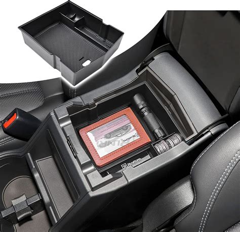 Runroad Upgrade Center Console Organizer Tray Compatible With Subaru