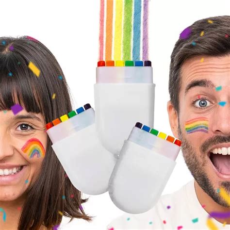 Pz Gis P Cara Pintura Arcoiris Lgbt Pride Gay Mercadolibre