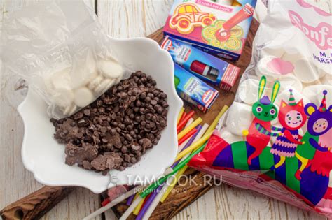 Рождественские конфеты из маршмеллоу в шоколаде на палочке — рецепт с ...