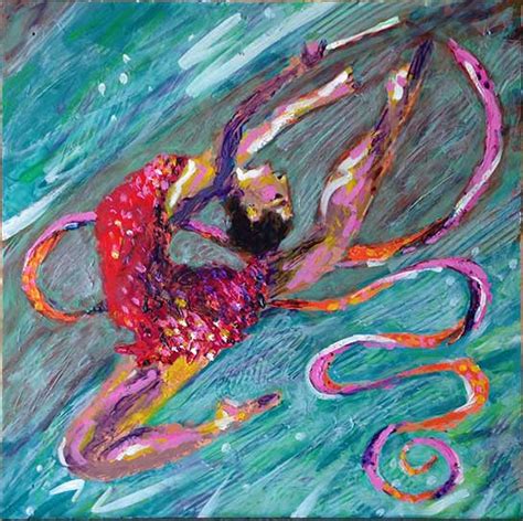 Sports Mural Rhythmic Gymnastics Quebec