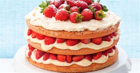 Naked Cake De Morango