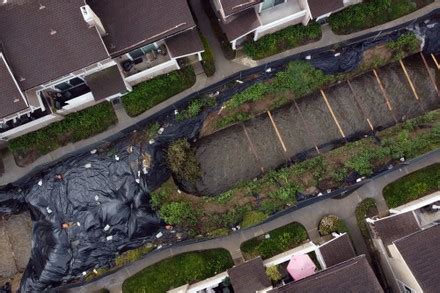 Photograph Taken Drone Shows Water Filled Editorial Stock Photo Stock