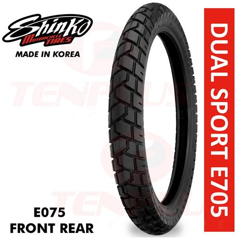 Shinko Motorcycle Tires Dual Sport E705 12080 18 B Tt Lazada Ph