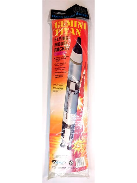 Buy Estes Gemini Titan Flying Model Rocket Kit 1978 — Launch Lab