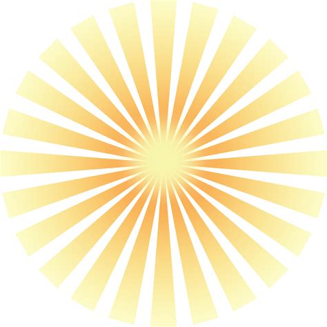 sun ray clip art 1